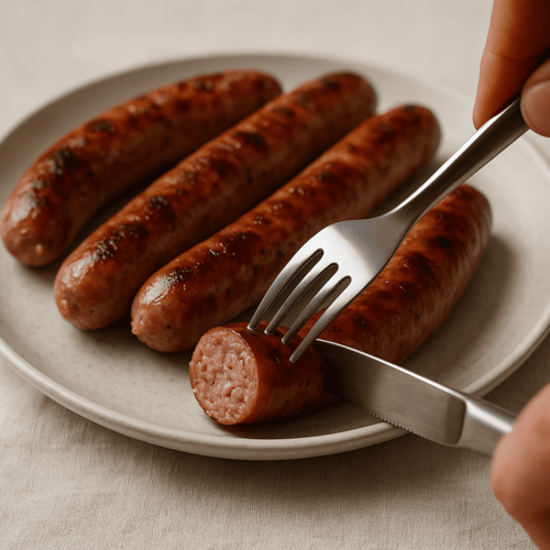 Boyaux naturels préparés pour un snap parfait à la bouchée