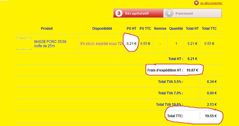 FACTURE BOYAUX DE PORCS new