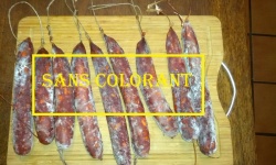 SAUCISSON SEC - SAUCISSE  SÈCHE  Mélange complet d'épices SANS COLORANTS 020_1409637866